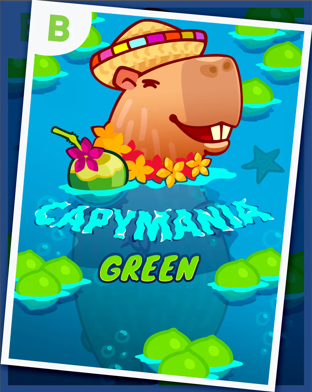 Capymania Green - HIGHBET33