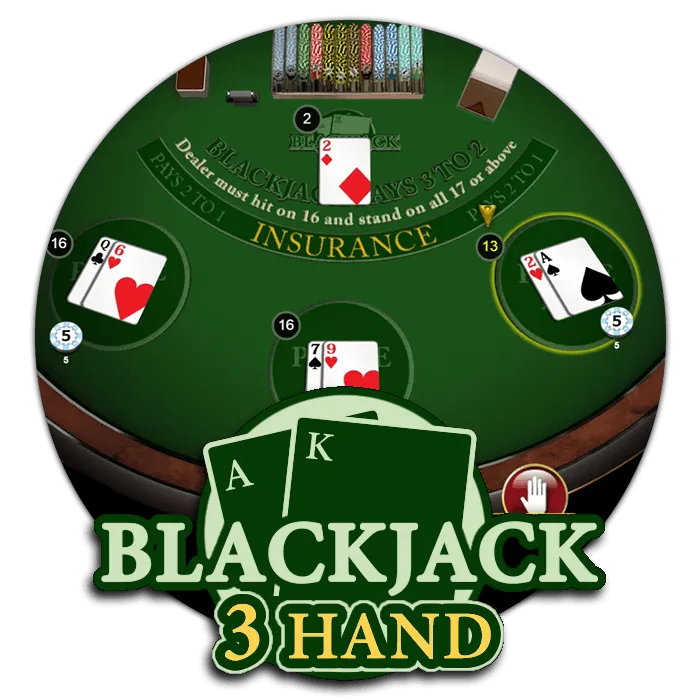 Blackjack 3 Hand - HIGHBET33